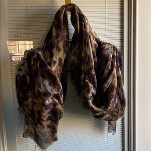 Leopard print Scarf/wrap